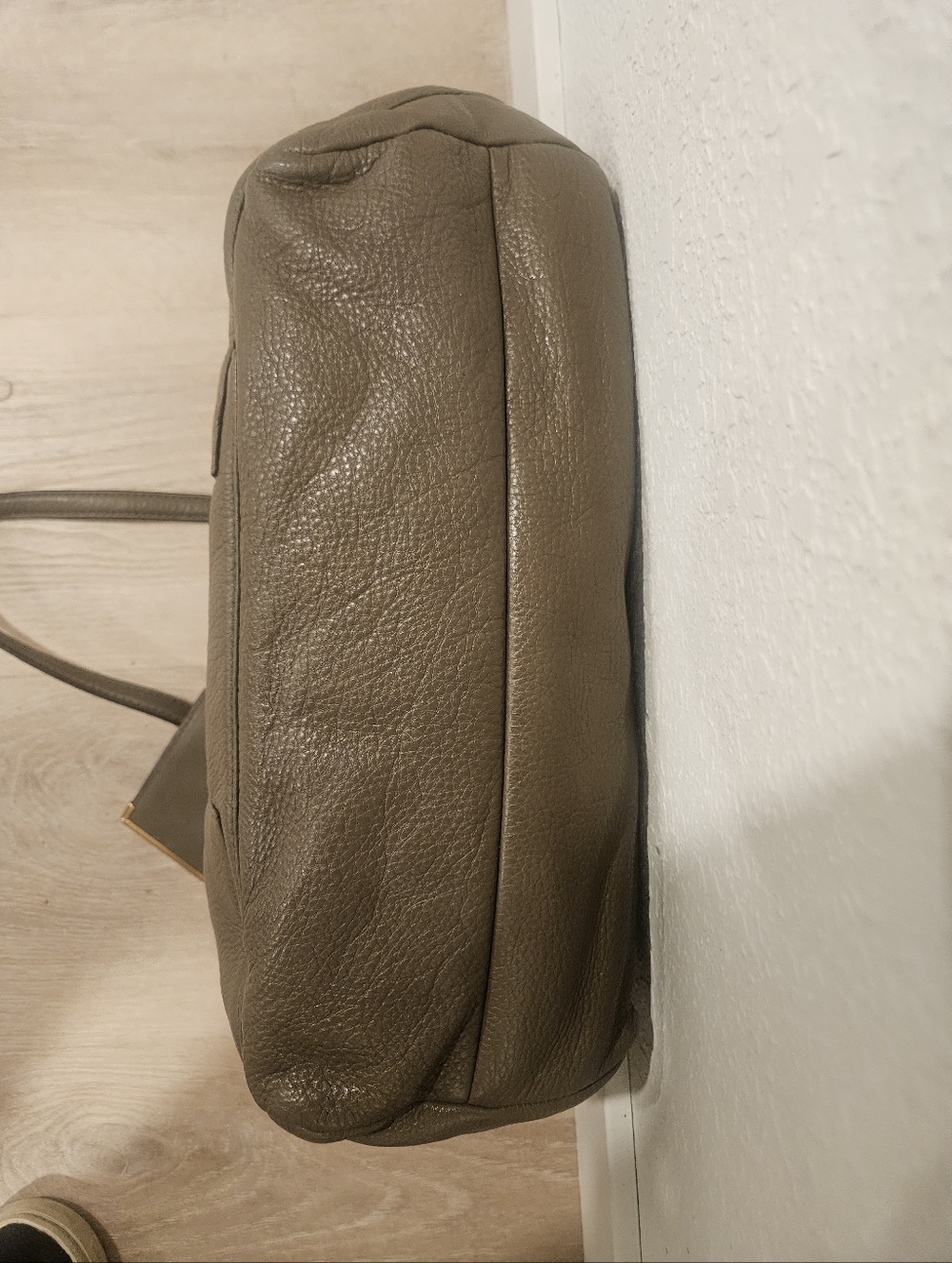  Marc by Marc Jacobs Puma Taupe Cowhide Leather Tote Legacy Bag - Picture 5 of 10